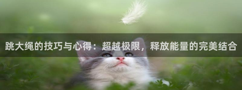 哈哈体育十年：跳大绳的技巧与心得：超越极限，释放能量的完美结合